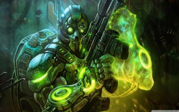 Terran Ghost Starcraft Ultra HD Desktop Background Wallpaper