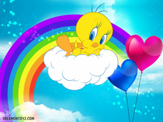 Gifs Photographs Tweety Bird Cloud Wallpaper And Background