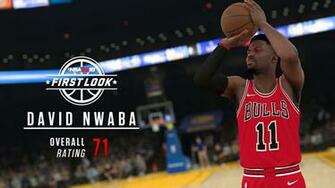 First Look At David Nwaba In Nba 2k18 Chicagobulls