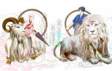 Wallpaper Leo Sakura Sasuke Naruto The Signs Of Zodiac