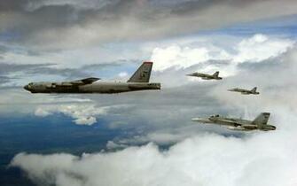 Of Raaf Fa Hornets And Usaf B Bomber Wallpaper HD