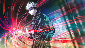 Satoru Gojo Red Reversal Jujutsu Kaisen Wallpaper iPhone Phone 4k