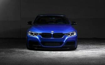 Bmw 335i F30 Car Blue Front Night Wallpaper