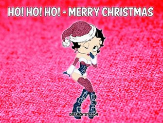 Boop Pictures Archive Santa Betty Merry Christmas Wallpaper