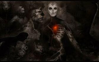 Wallpaper Evil Resident Gothic