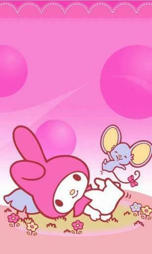 Pink Cartoon Live Wallpaper Cool 3d HD