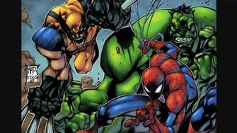 Spiderman Hulk Wolverine HD