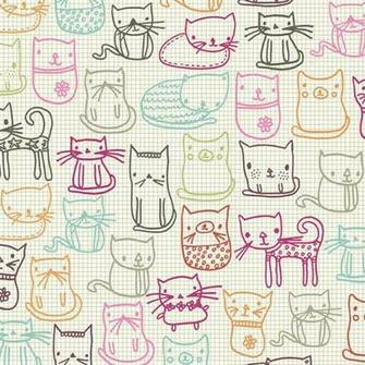 Cats Cat Pattern Doodle Cute