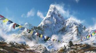 Himalayas Desktop Wallpaper Top