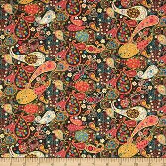 Liberty Of London Tana Lawn Marky Black Multi