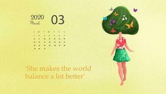 Desktop Calendar Wallpaper