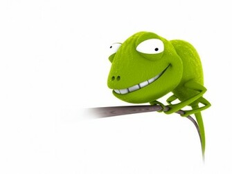 Funny Cartoon Wallpaper Background Of Animal With White