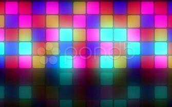Colorful Retro Dancefloor Backdrop Video Clip