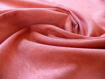 Silk Cotton Moire Shrimp Pink Raspberry D2
