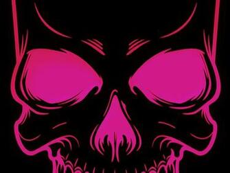 Pink Skull Wallpaper