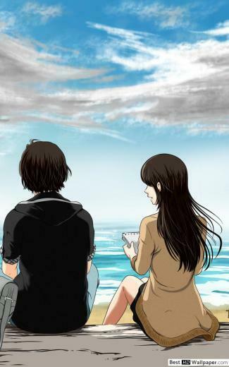 Domestic Girlfriend Natsuo Fujii Hina Tachibana HD Wallpaper