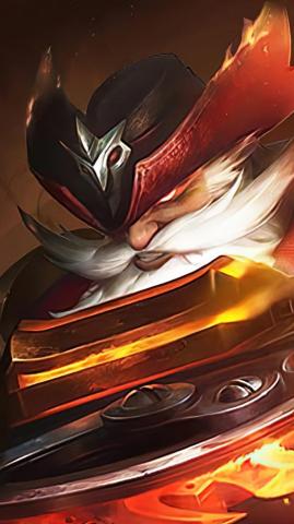 Franco Blazing Axe Mobile Legends Skin HD 4k Wallpaper