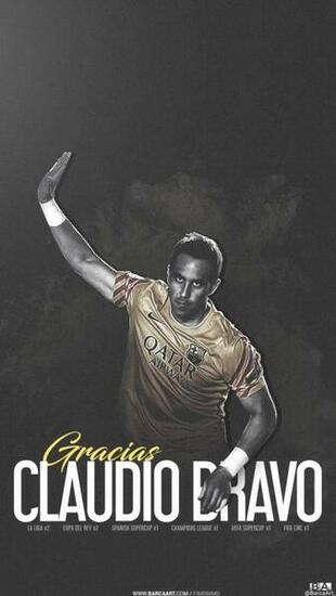 Mesqueunclub Gr Claudio Bravo Wallpaper
