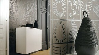 Trendy Thermoformed Wallpaper Motif