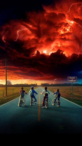 Stranger Things Phone Wallpaper Top