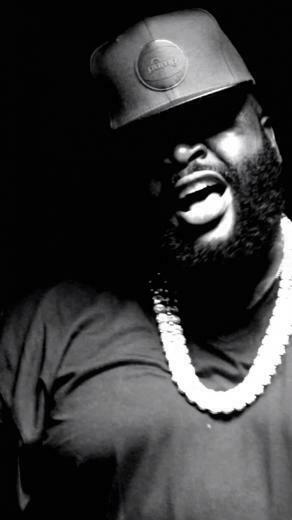 Rick Ross Black And White Rap Wallpaper