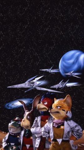 Nintendo S Line Account Releases Two Star Fox Mobile Wallpaper