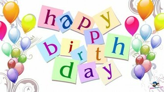3d BirtHDay Wallpaper Image