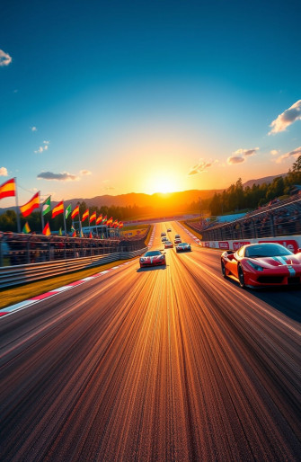 Race Track Wallpaper