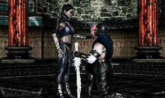 Mkx Kitana X Subzero By Angelonline23