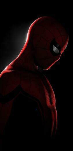 Spiderman In The Dark Deadpool Marvel Wallpaper Phone
