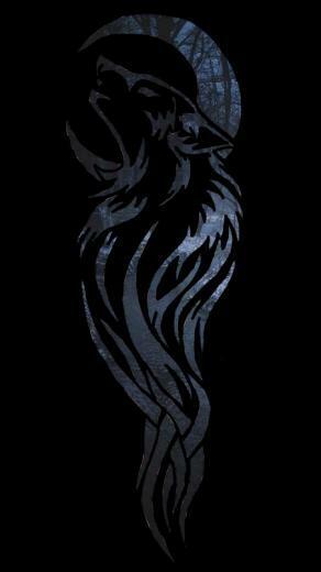 Dark Forest Wolf Holy Shit That S Awesome Art