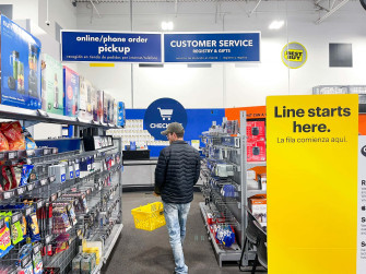 The Future Of Shopping Is At Best Buy Wallpaper