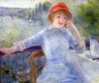 La Grenouill Re Renoir Wallpaper