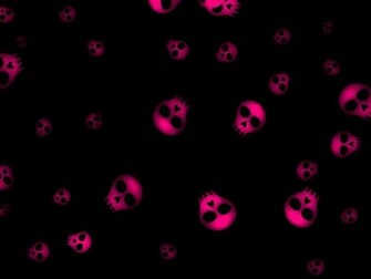 Pink Skulls Wallpaper By Barbaraaldrette