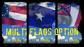 Rebel Flag Live Wallpaper Screenshot