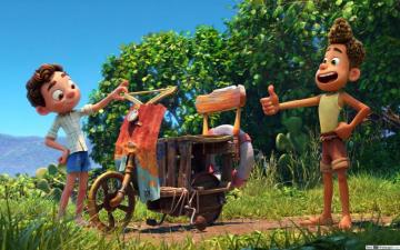 Luca With Alberto Disney X Pixar Movie HD Wallpaper