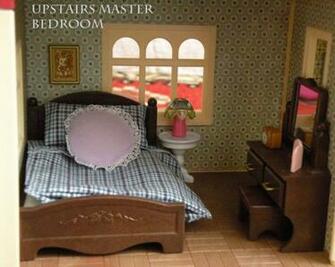 Calico Critters Sylvanian Families Luxury Townhouse Custom Wallpaper