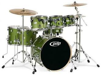 Pdp Kits Pacific Drums And Percussion X7 Series Lacquered Lime