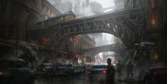 Sci Fi Dieselpunk Wallpaper By Eddie Mendoza