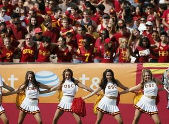 Ncaa College Football Cheerleader Wallpaper