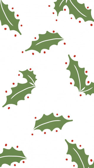 iPhone Wallpaper Quote Holly Jolly Christmas