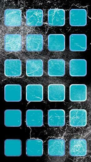 Background With App Icon Borders Wallpaper iPhone