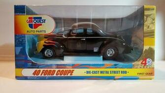Carquest Ford Coupe Die Cast Toy Car Gear Street Rod