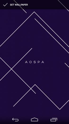 Paranoid Android Beta Quick Settings New Wallpaper