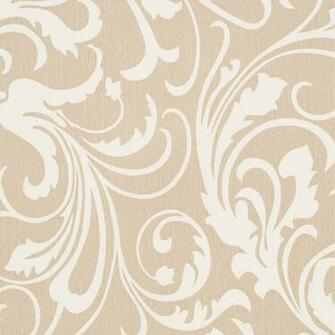 Corsage Wallpaper Lion S Tan Brown And White Contemporary