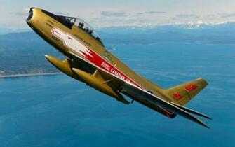 HD Golden Hawks Canadair Sabre Wallpaper