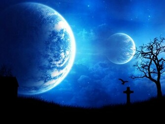 Blue Moon Wallpaper