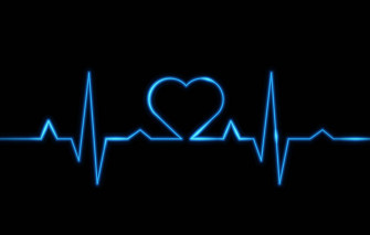 Blue Heart Wallpaper