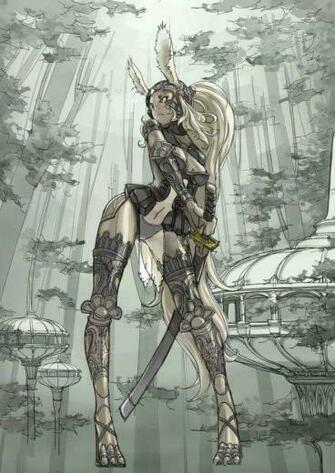 Fran From Final Fantasy Illustration Frant Art Wallpaper