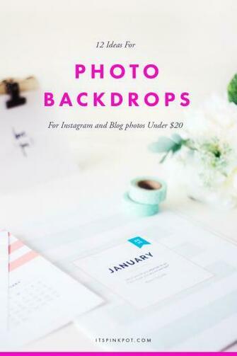 Photo Backdrop Ideas For Instagram Under Pinkpot Studio